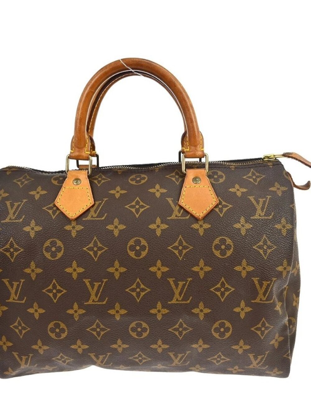 Best03 LOUIS VUITTON SPEEDY 30 HANDBAG PURSE MONOGRAM